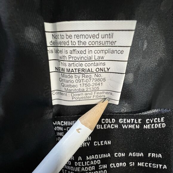 Jessica Simpson Woman’s Sz 2XL Winter Coat Down Quilted Black Water Proof Jacket - Picture 11 of 13